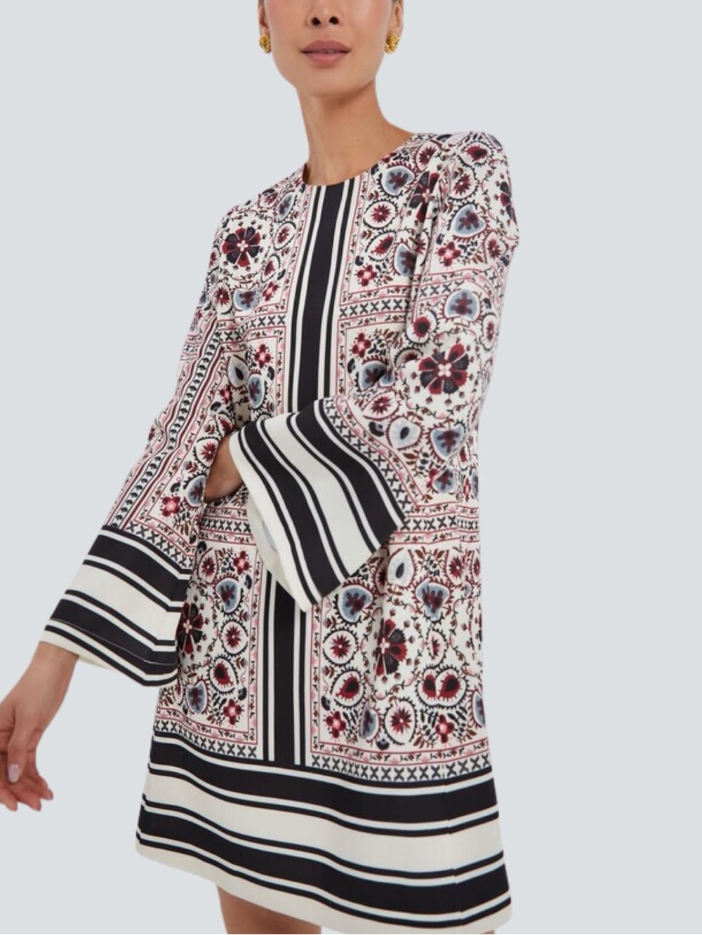 Tuckernuck NWOT patchwork Jamie mini dress
